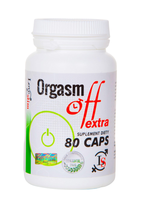 Orgasm Off 80 caps. - suplement na opóźnienie wytrysku