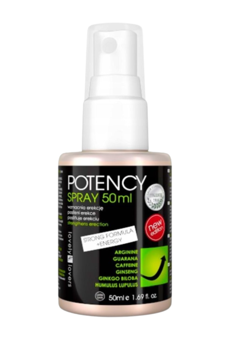 Potency spray - silny spray wzmacniający erekcję, 50 ml