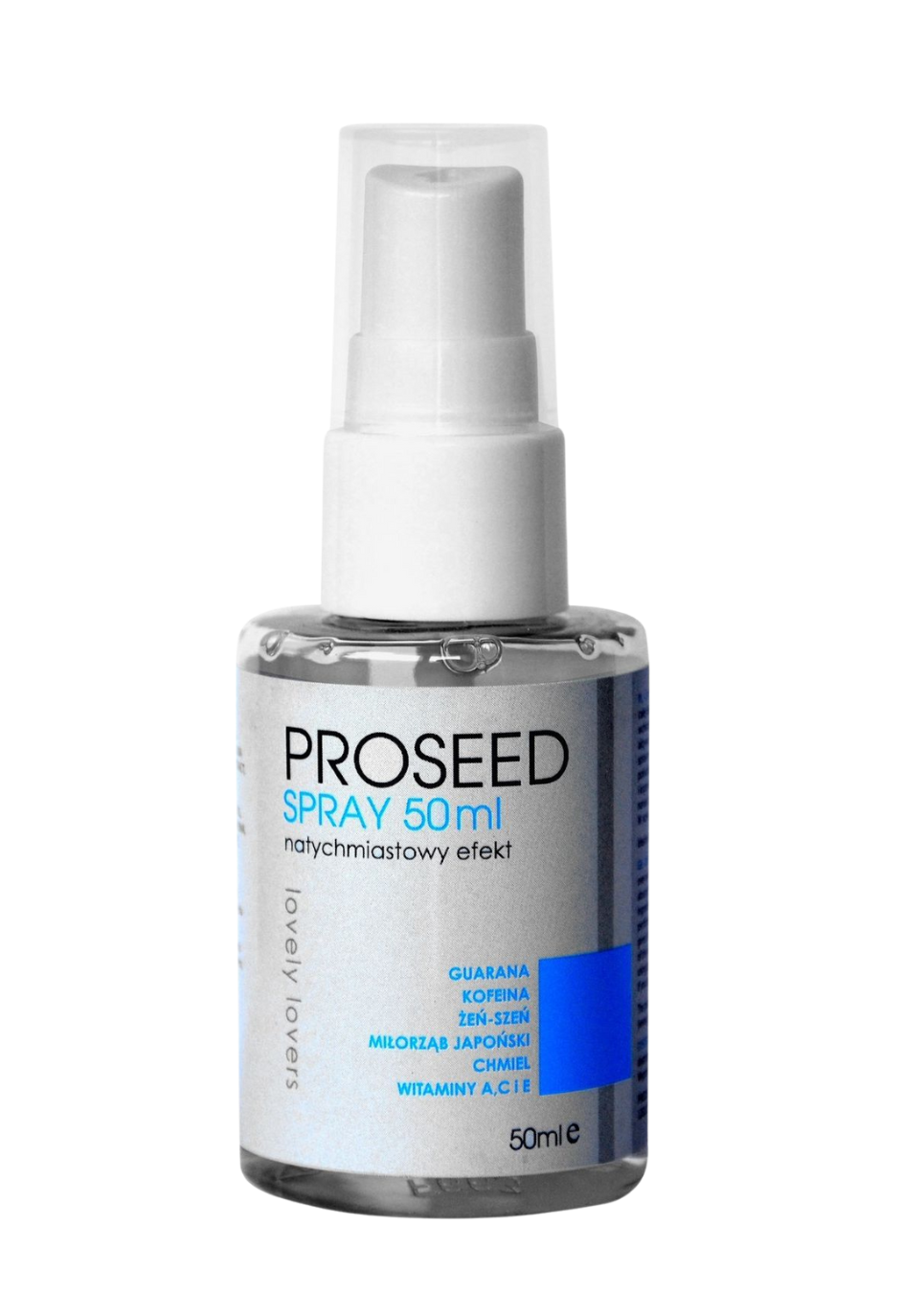 Proseed spray na mocną i długą erekcję, obfity wytrysk 50ml Proseed spray na mocną i długą erekcję, obfity wytrysk 50ml