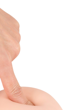 Bardzo realistyczne dildo na przyssawce - 24 cm