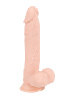Bardzo realistyczne dildo na przyssawce 24 cm