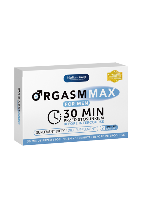 OrgasmMax tabletki na potencję dla mężczyzn, 2 kapsułki