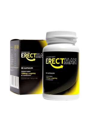 ERECTMAN - Kapsułki na poprawę erekcji dla mężczyzn, 60 kaps.