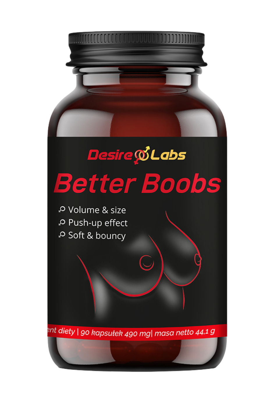 Better Boobs - suplement diety dla kobiet ujędrniający piersi, 90 caps. Better Boobs - suplement diety dla kobiet ujędrniający piersi, 90 caps.