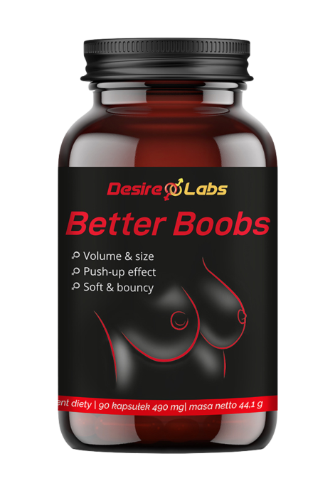 Better Boobs - suplement diety dla kobiet ujędrniający piersi, 90 caps.