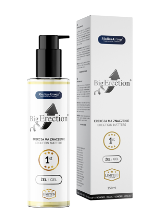 Żel lubrykant na szybką i mocną erekcję - BigErection, 150 ml
