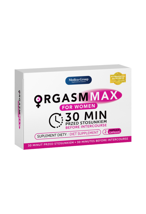 Tabletki na libido dla kobiet, OrgasmMax - 2 kapsułki
