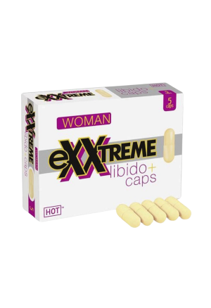 HOT eXXtreme Libido caps, tabletki zwiększające libido 5 szt.