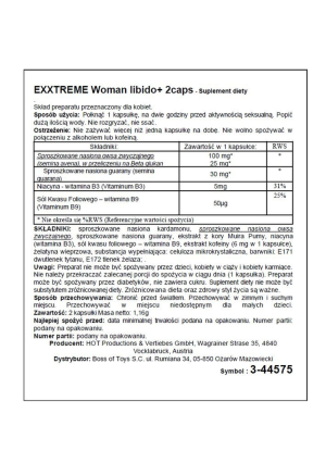 Tabletki zwiększające libido 2 szt