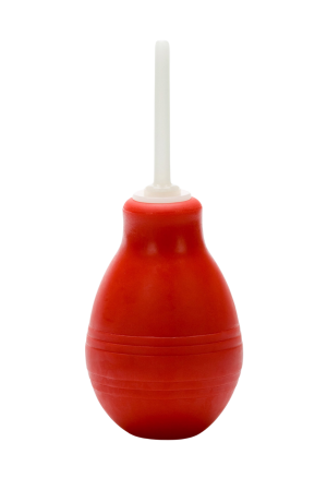 Czerwona gruszka analna, irygator - 210 ml