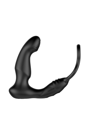 Masażer prostaty ze stymulacją krocza i podwójnym pierścieniem