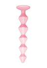 Biżuteryjna sonda analna z kryształkiem - 17,5 cm