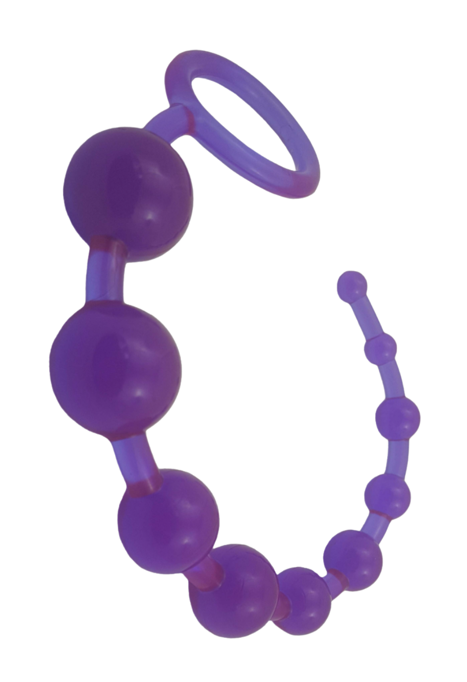 Kulki analne połączone ze sobą - fioletowe koraliki - 27cm Kulki analne połączone ze sobą - fioletowe koraliki - 27cm