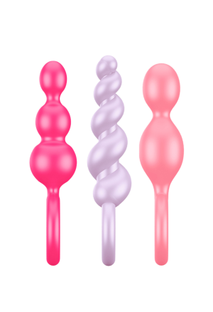 Zestaw silikonowych korków analnych - Satisfyer