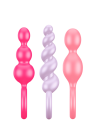 Zestaw silikonowych korków analnych - Satisfyer