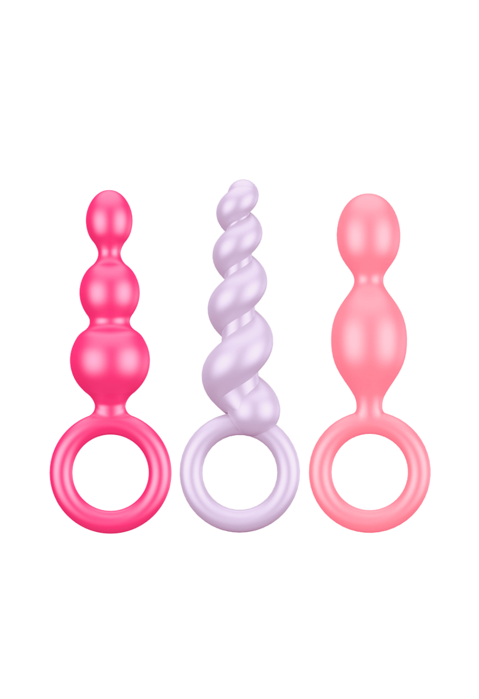 Zestaw silikonowych korków analnych - Satisfyer Zestaw silikonowych korków analnych - Satisfyer