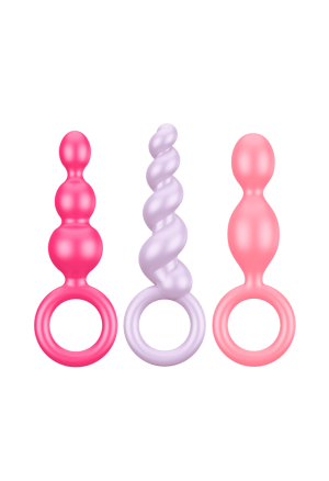 Zestaw silikonowych korków analnych - Satisfyer