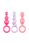 Zestaw silikonowych korków analnych - Satisfyer