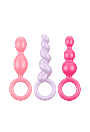 Zestaw silikonowych korków analnych - Satisfyer