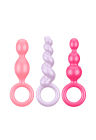 Zestaw silikonowych korków analnych - Satisfyer