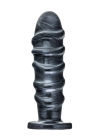 Bardzo duże, czarne dildo analne  27,9 cm