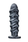 Bardzo duże, czarne dildo analne  27,9 cm