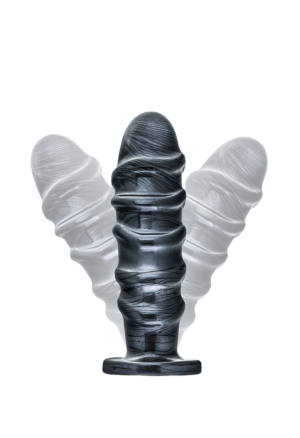 Bardzo duże, czarne dildo analne  27,9 cm