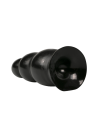 Dużych rozmiarów, czarne dildo analne