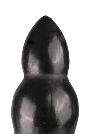 Dużych rozmiarów, czarne dildo analne