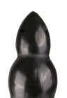 Dużych rozmiarów, czarne dildo analne