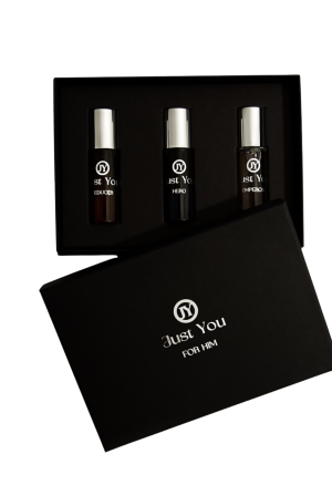 Zestaw męskich perfum z feromonami marki Just You