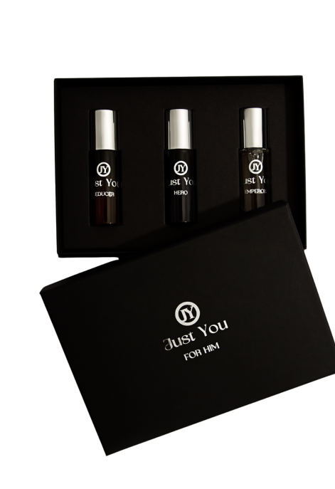 Zestaw męskich perfum z feromonami marki Just You Zestaw męskich perfum z feromonami marki Just You