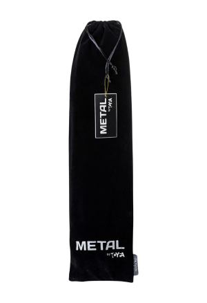 Metalowy, srebrny plug z ogonem - kitą 40 cm