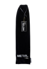 Metalowy, srebrny plug z ogonem - kitą 40 cm