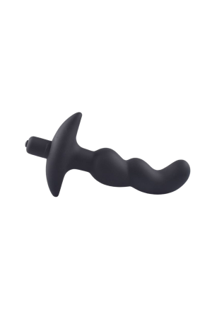 Masażer, plug analny z wibracjami z anatomicznym kształtem