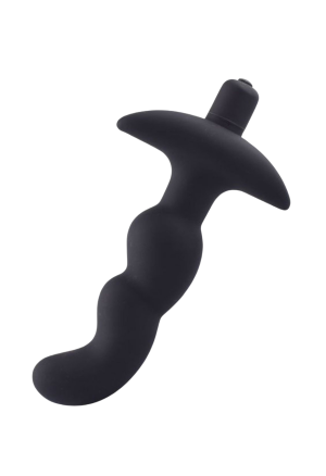 Masażer, plug analny z wibracjami z anatomicznym kształtem