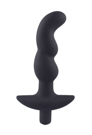 Masażer, plug analny z wibracjami z anatomicznym kształtem
