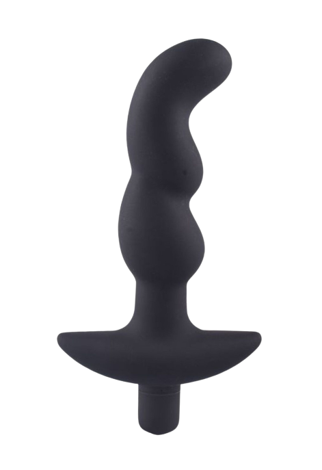 Masażer, plug analny z wibracjami z anatomicznym kształtem