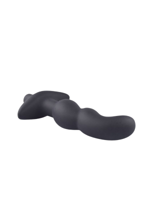Masażer, plug analny z wibracjami z anatomicznym kształtem