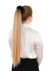 Jedwabna gumka do włosów, kolor czarny Heroine Just You