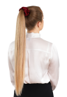 Jedwabna gumka do włosów, kolor bordowy Seductress Just You