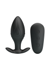 Korek - plug analny z wibracjami sterowany pilotem