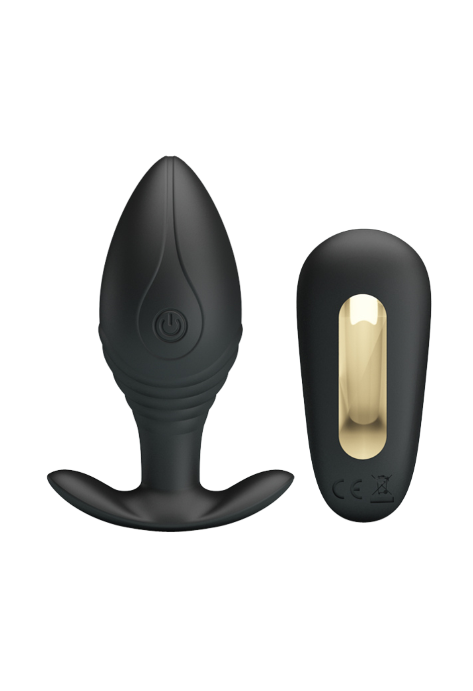 Korek - plug analny z wibracjami sterowany pilotem