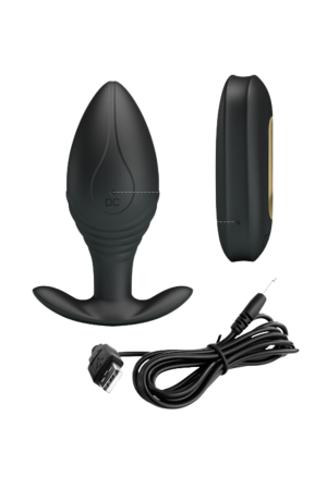 Korek - plug analny z wibracjami sterowany pilotem