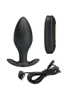 Korek - plug analny z wibracjami sterowany pilotem