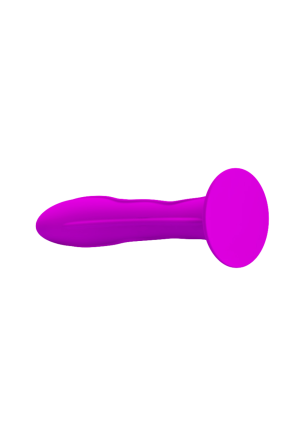 Plug analny z przyssawką, wygięty do punktu P