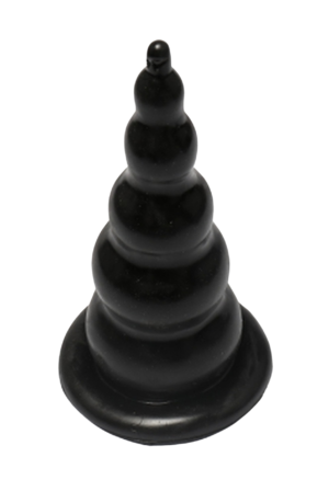 Duży korek fistingowy, choinka - 18,5 cm