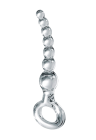 Ekskluzywna sonda analna ze szkła, transparentna