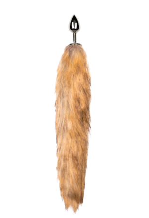Srebrny plug, lisi ogon, kita 42 cm