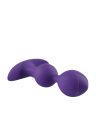 Dwustopniowy plug analny - fioletowy koreczek
